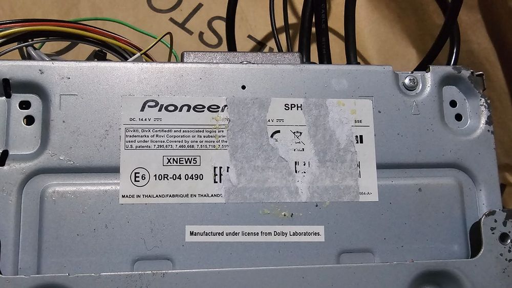 Pioneer Dvd Navi Tel. Mic. Usb Aux TouchScreen Player