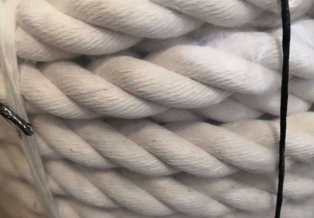 Канат хлопчатобумажный 3-х прядный d-22 мм