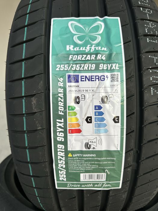 Летен Спорт Пакет RAUFANN FORZAR R4 255/35R19 285/30R19 2553519  2853019 БОРД