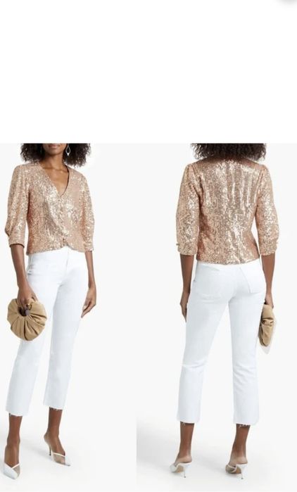 Маркова блуза с пайети MAJE