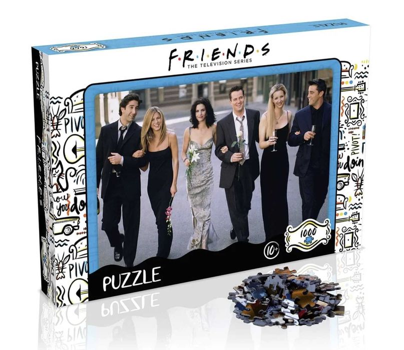 Пъзел Friends – 1000 части, героите в официални тоалети , Нови!