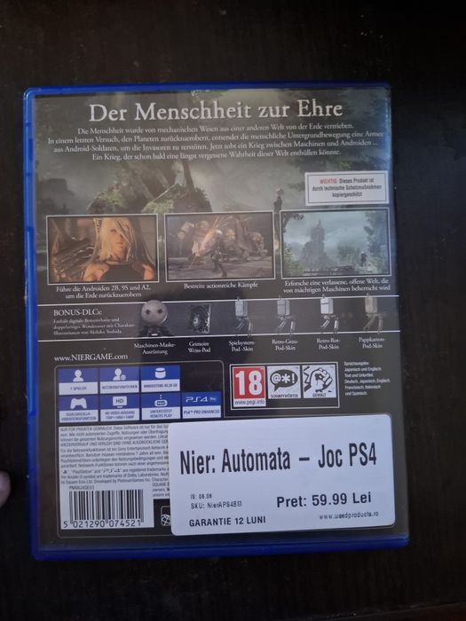 Nier:Automata Day One Edition PS4