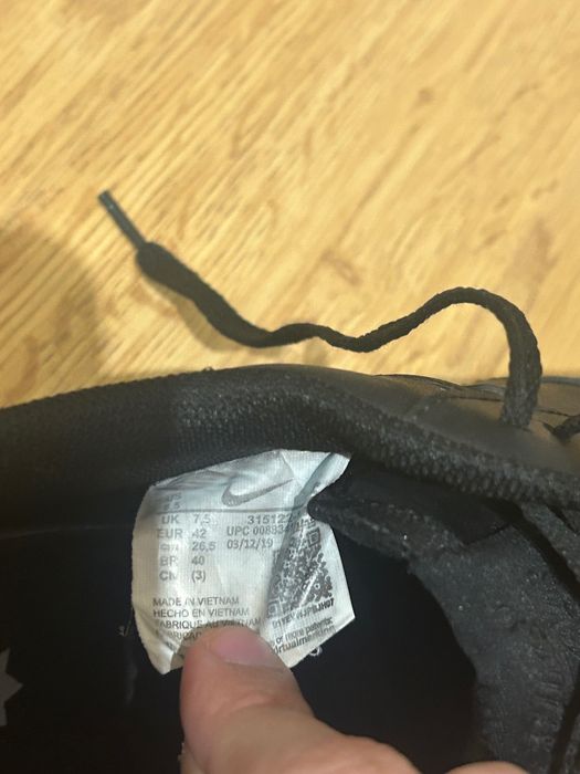 Nike Air Force 1 black 07