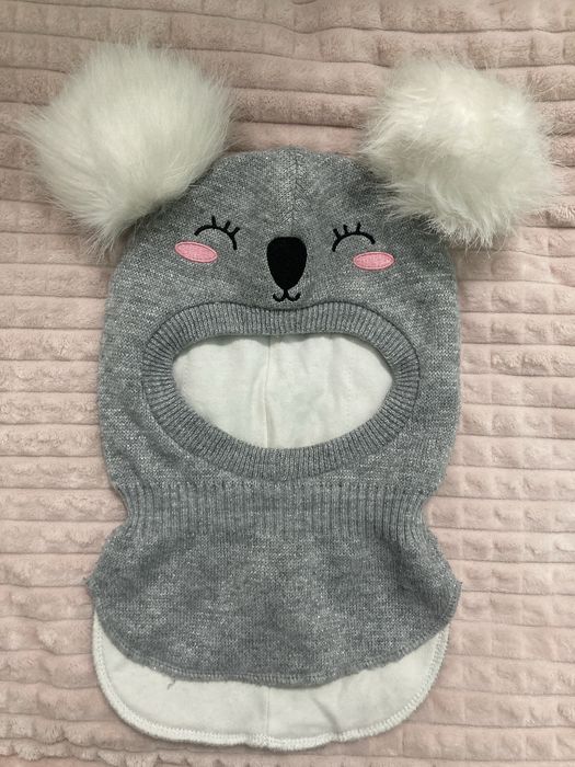 Детская теплая шапка