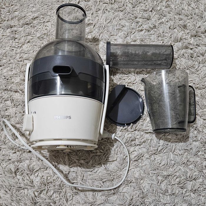 Сокоизстисквачка за плодове Philips Viva Collection HR1855/80 бяла
