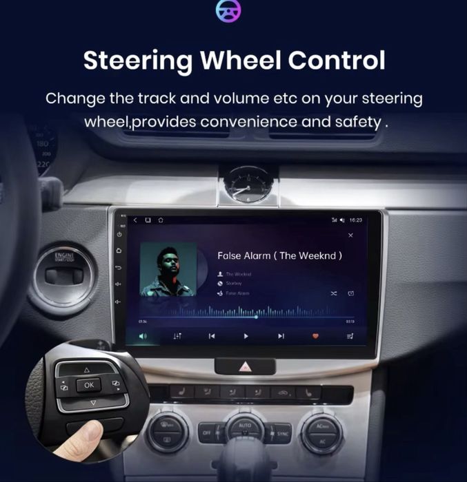 4GB + 32 Carplay Navigatie Android VW Passat B6 B7 CC Camera cadou