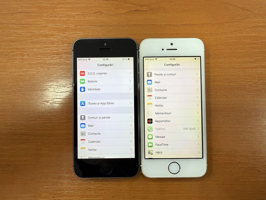 COLECTIE iPhone 5s Gold si Space Grey