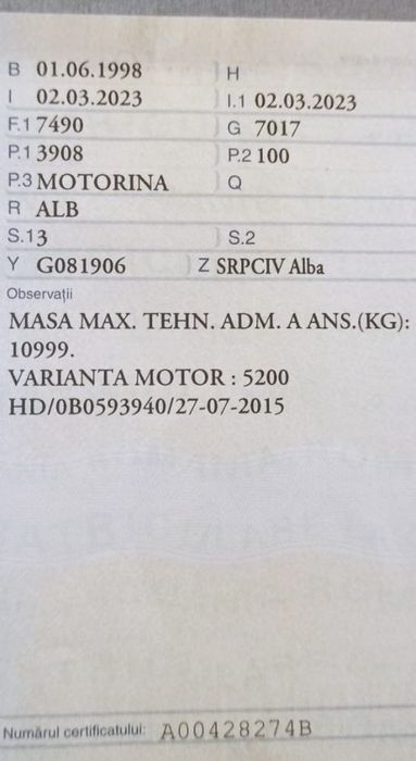 Vând  camion Iveco eurocargo, omologat apicol