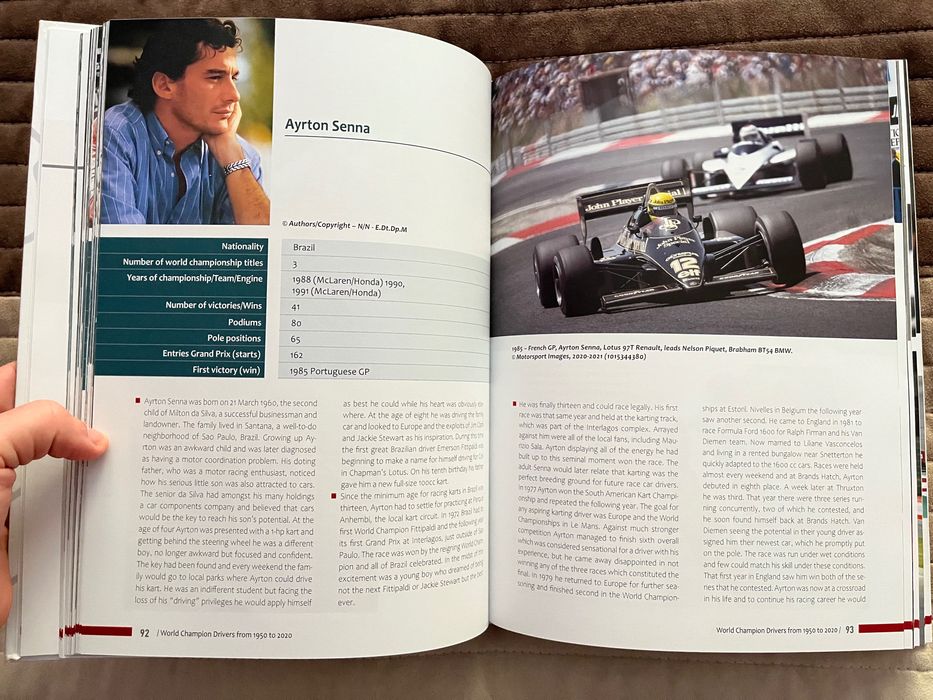 Енциклопедия на F1 - 70 години