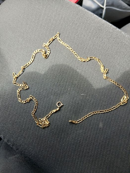 Lanț aur si cruciuliță 14 k