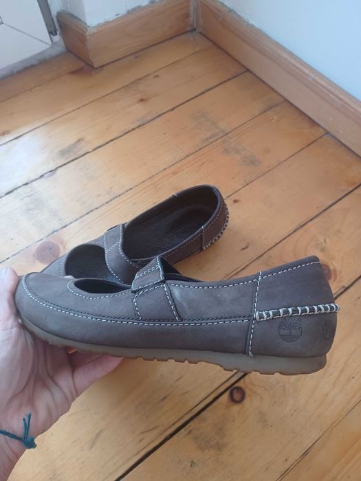 Кожени обувки Timberland, номер 37