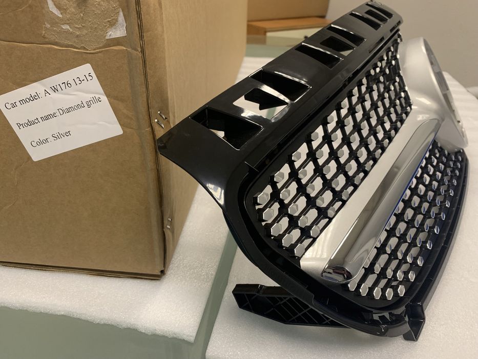 Решетка за Mercedes Benz Diamond Grille A Class W176 13-15