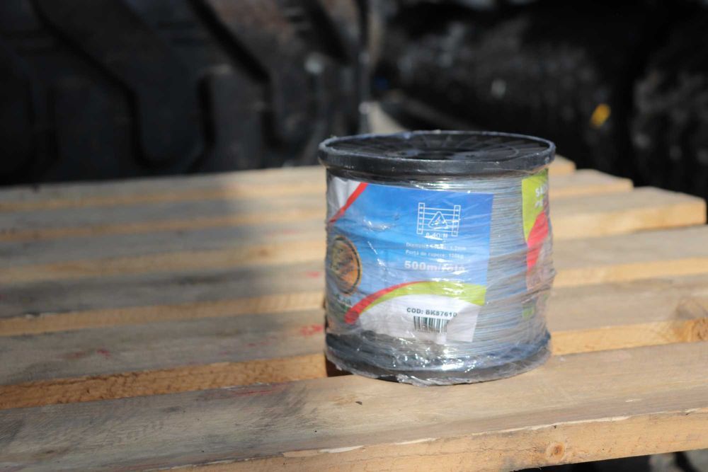 Gard Electric Animale Salbatice Sarma Galvanizata 1,2mm x 500m