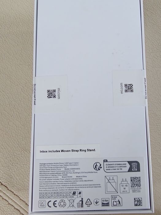 Redmi Note 15 Pro 5g 12gb RAM 512 GB Stocare