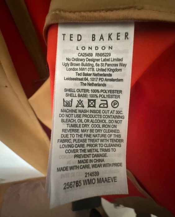 Ted Baker Trench Coat ! Nou !