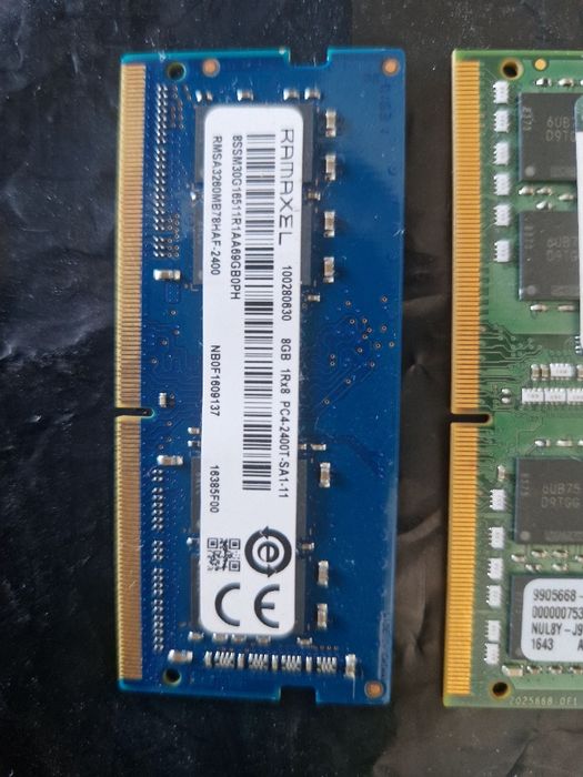 Doua placute 4 gb 2133 MHz