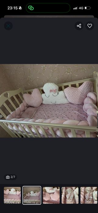 Продаю кроватку детскую