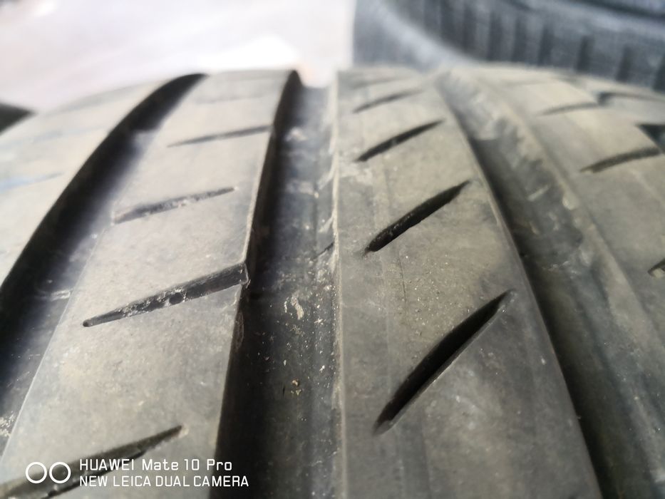 225 55 19 continental dot 22 гуми като нови 19 цола