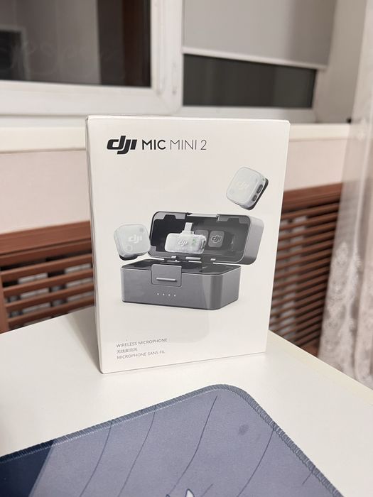 DJI MIC MINI 2 (2 tx, 1 mobile rx, charging case)