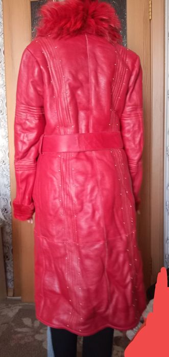 Дубленка кожаная