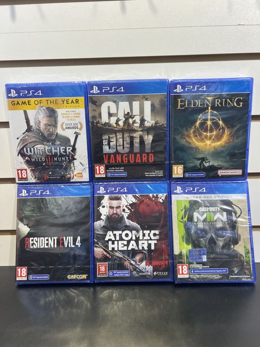 Новые Диски! Игры на PS4/PS5 PlayStation 4/5 / Каспи Red/QR. Доставка ...