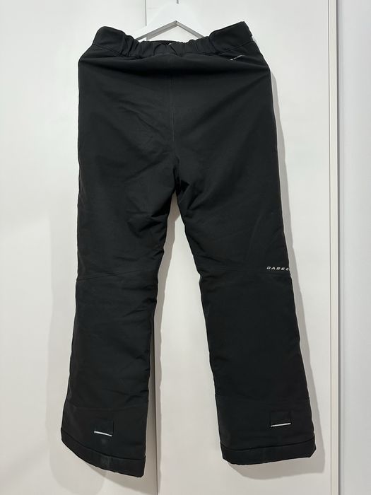 Pantaloni ski/snowboard DARE2B copii 14 ani negri, membrana 15000 mm