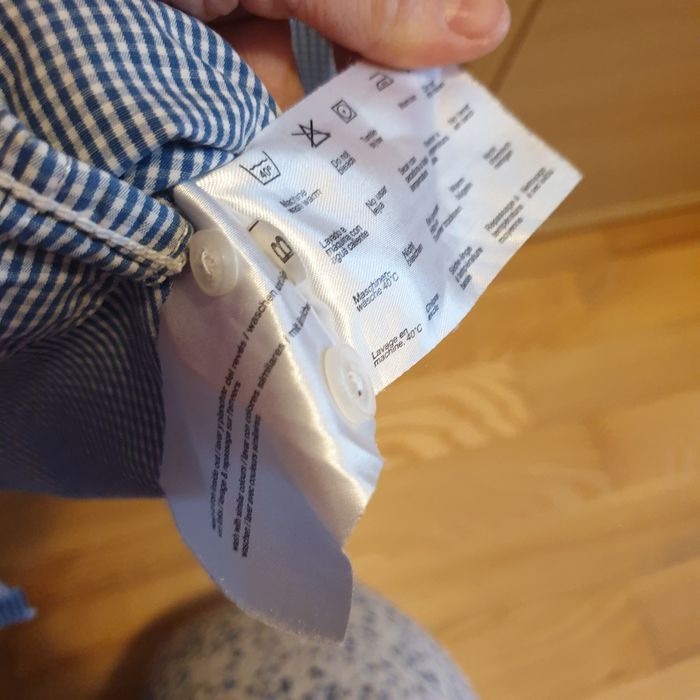 Camasa Esprit,barbati ,mar L,bleu cu carouri