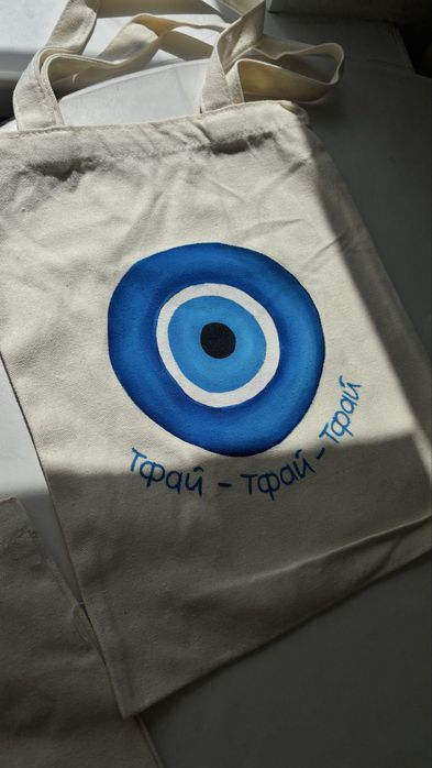 Шопперы с ручной росписью