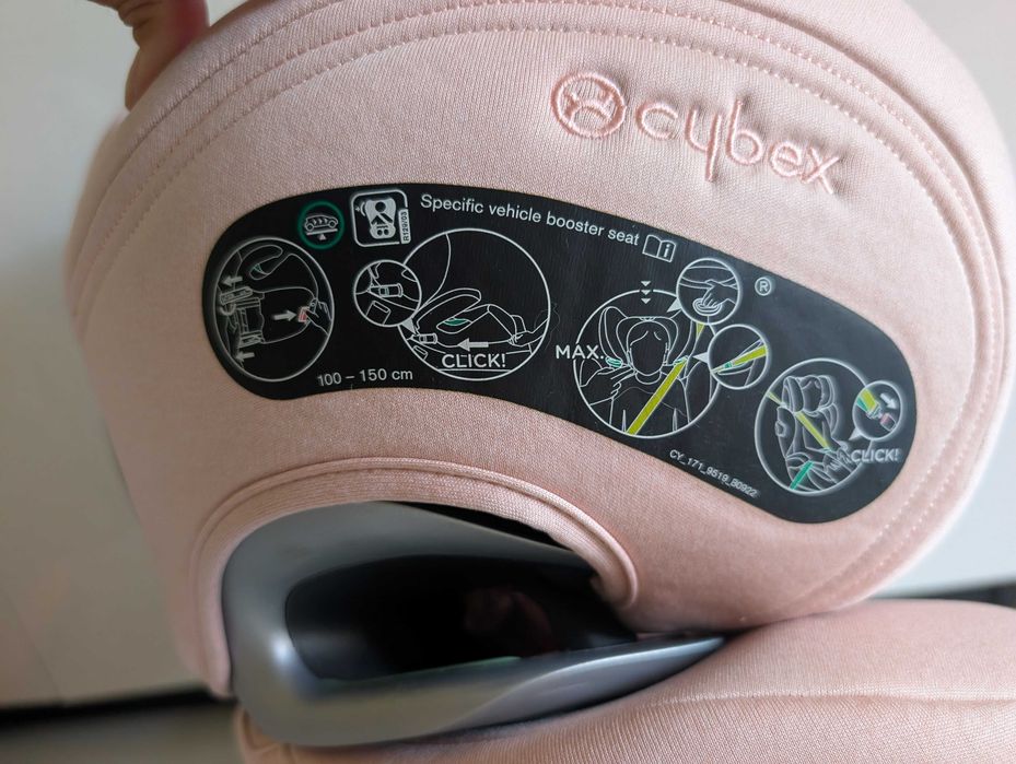 Scaun auto copii Cybex Solution T i-Fix 15-50kg, 3-12 ani, stare foarte buna