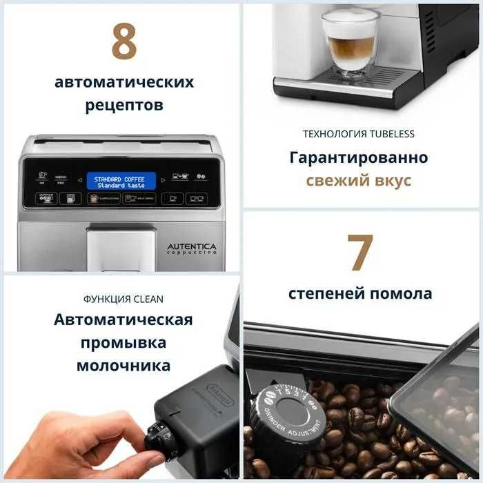 Кофемашина DeLonghi ETAM29.660.SB Autentica