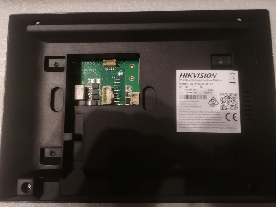Мониторен панел 7 инча HIKVISION DS-KH6320-WTE1 (видеодомофон станция)
