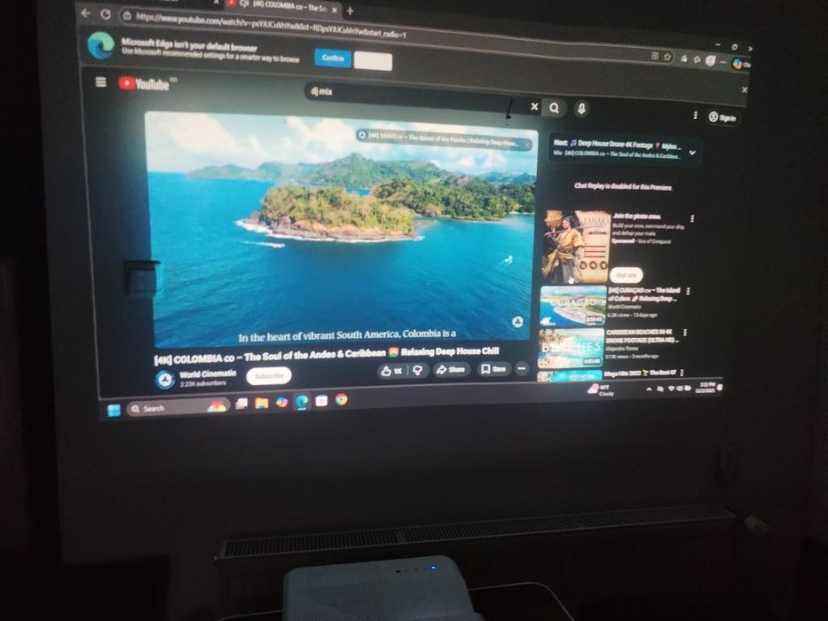 Optoma Eh320ust ultra show throm videoproiector