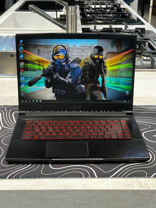 MSI Thin GF63 i5-10500H DDR4 8GB SSD Nvme 256GB GTX1650 15'6 FHD