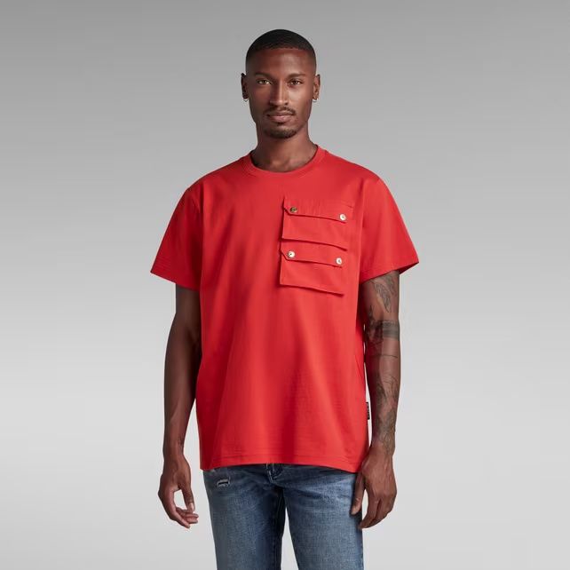 Оригинална тениска G-Star Raw Double Pocket XL , XXL нова мъжка карго