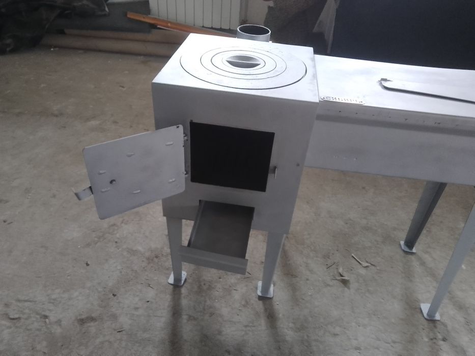 Мангал печь под казан