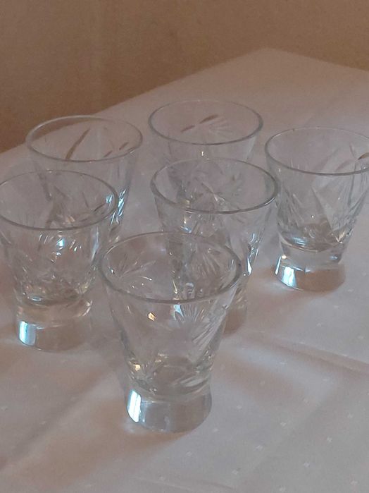 Продам стопки советские хрустальные 6шт