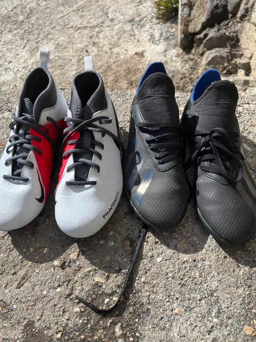 Футболни обувки nike и adidas