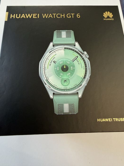 Huawei gt6 46mm green !Перфектен!