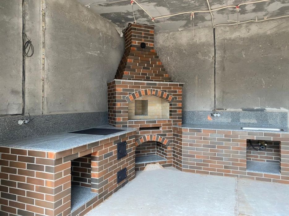 Комплекс барбекю с навесом