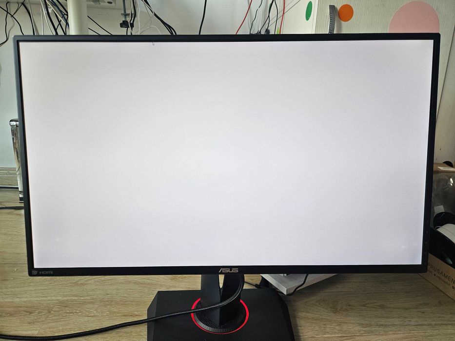 Monitor Gaming LED IPS ASUS ROG Swift 27" WQHD (2K), HDMI, DisplayPort, Boxe, Negru, PG279Q