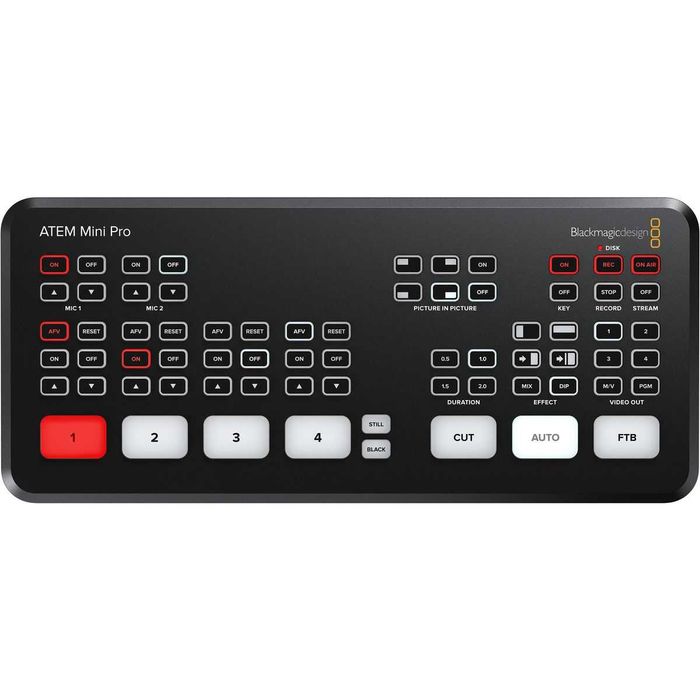 Blackmagic ATEM Mini Pro Switcher Video HDMI - nou, la cutie