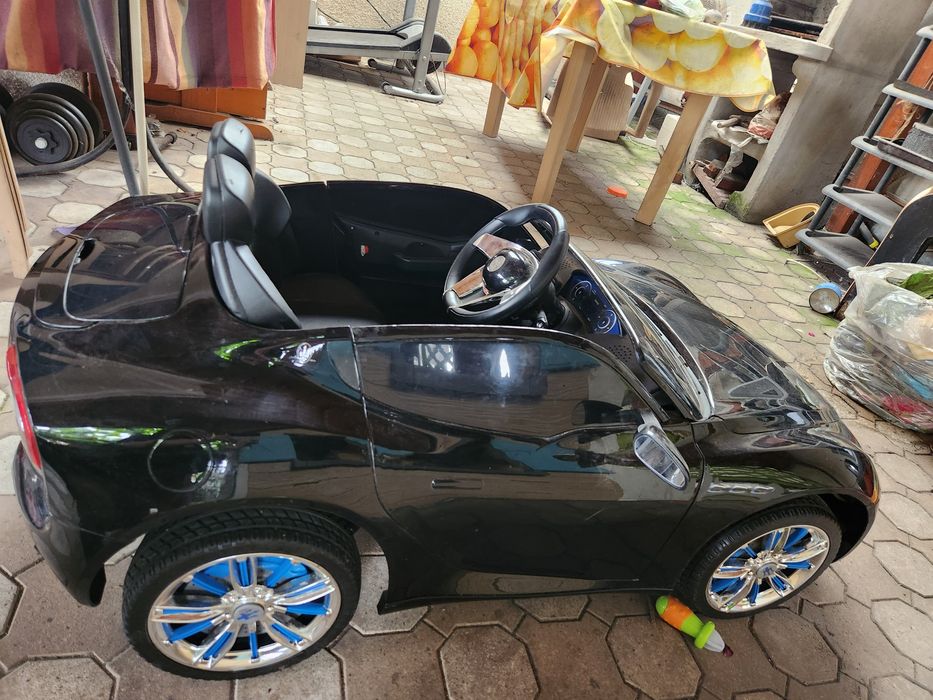 Електрическа кола за деца, Mappy Maserati Alfieri, Черна