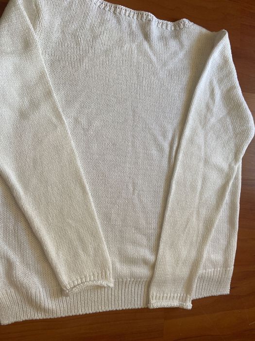 Плетена Бяла блуза