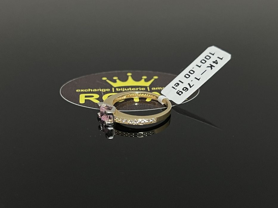 Bijuteria Royal CB : Inel dama aur nou 14k 1,76gr