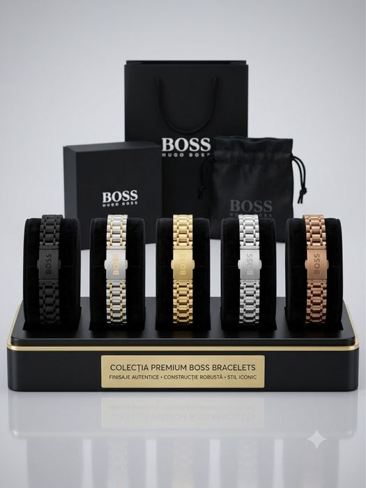 Colecția Premium Boss: Eleganță și Durabilitate la Încheietura Ta