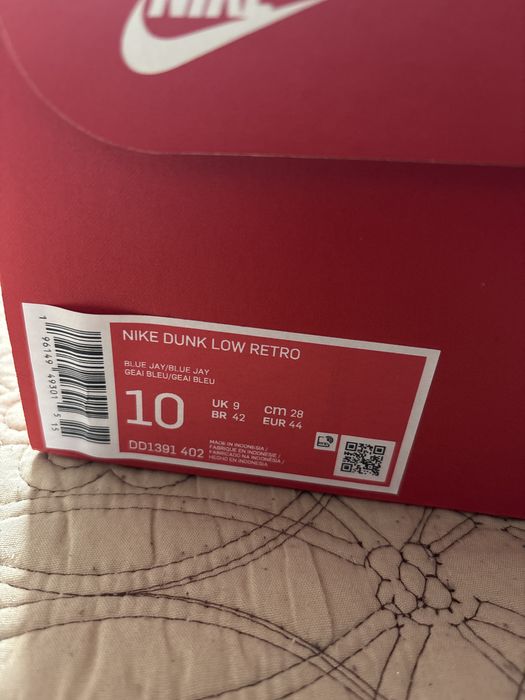 nike dunk low retro UCLA