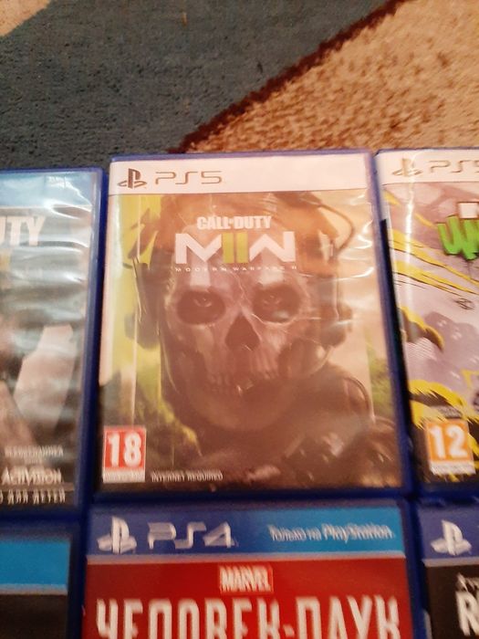 Продам игры на пс 4 пс 5