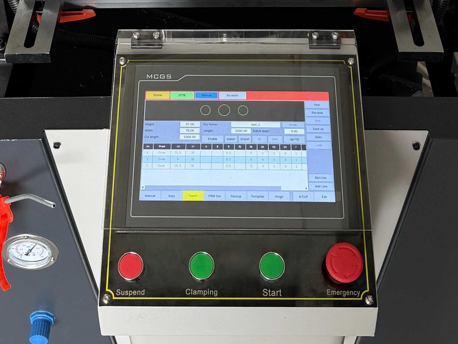 Център за обработка на ПВЦ и алуминиеви профили MACHTEC - CNC 600M