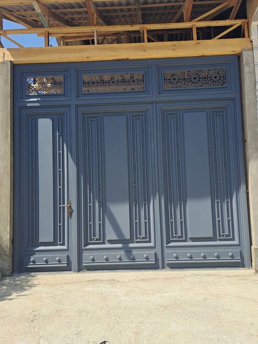 Темир дарвозалар казирок навес ришотка