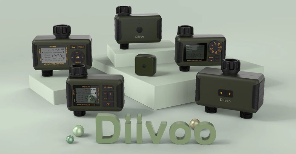 Diivo Интелигентен програматор за напояване/поливане с един изход